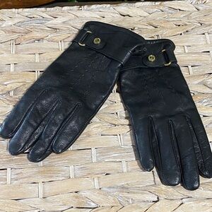 Lauren by Ralph Lauren Leather gloves Sz L